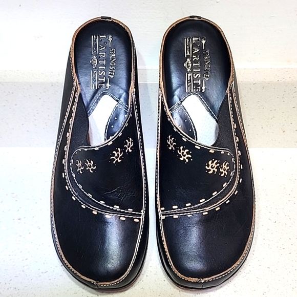 L'Artiste Spring Step Chino Clogs New - Picture 1 of 8